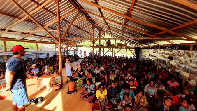 This is what our believers meetings usually look like. 